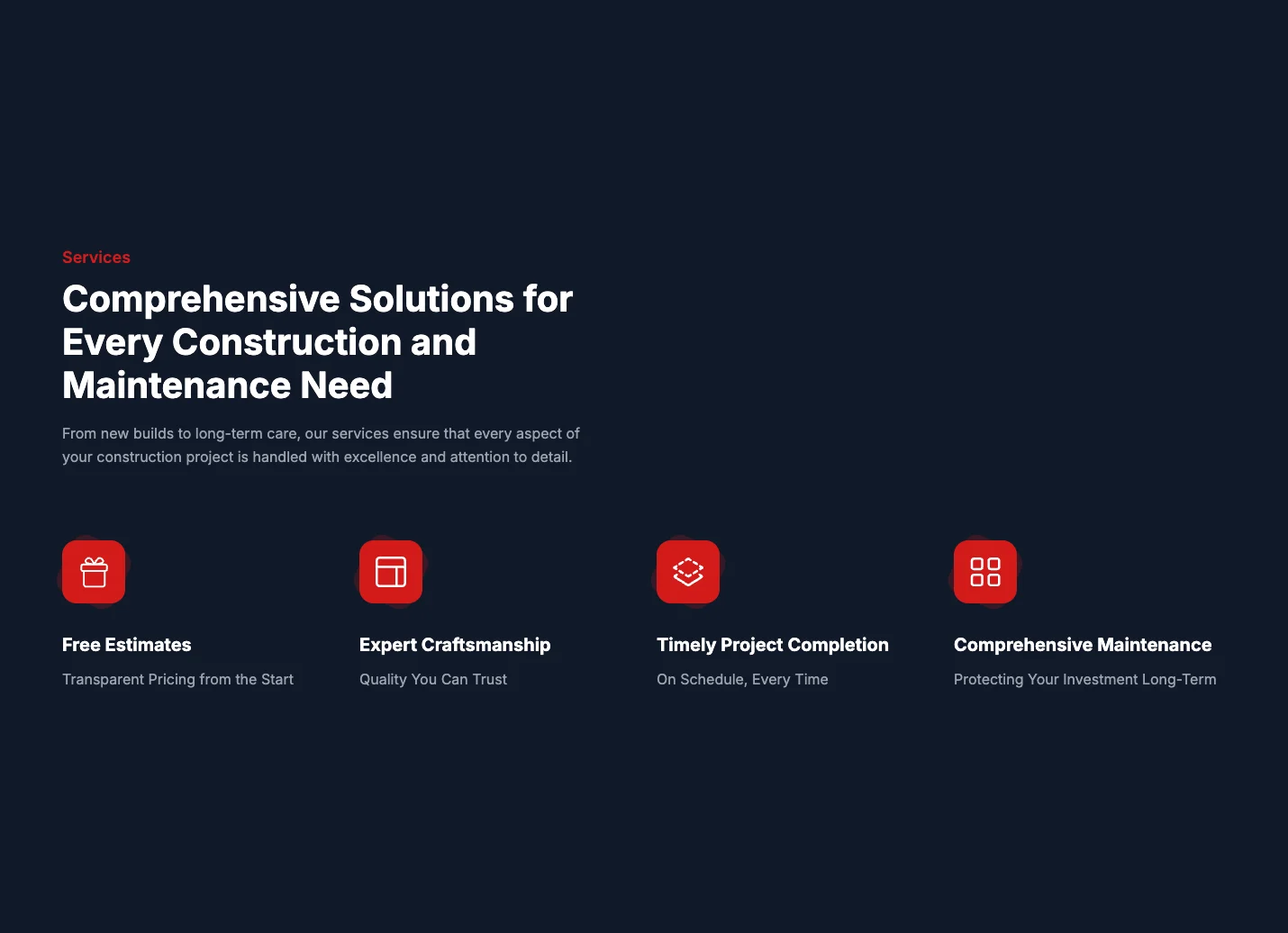 Services overview