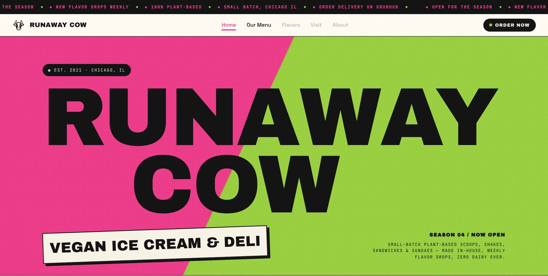 Runaway Cow — Redesign Pitch