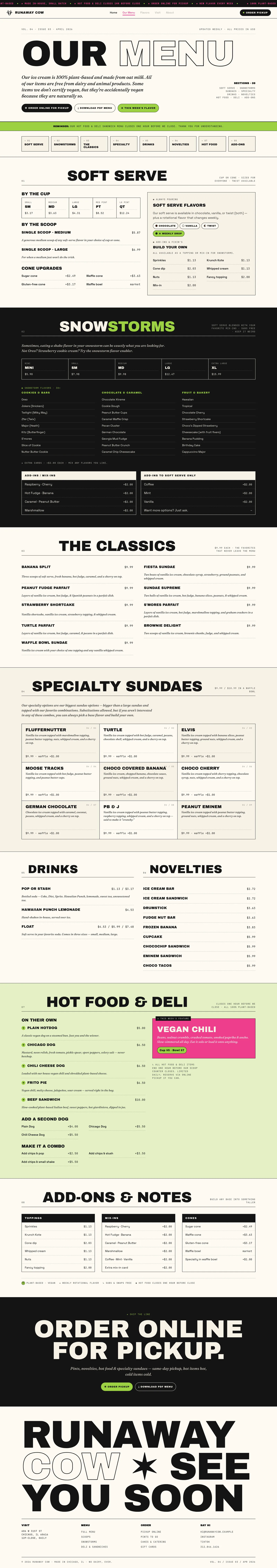 After: Menu